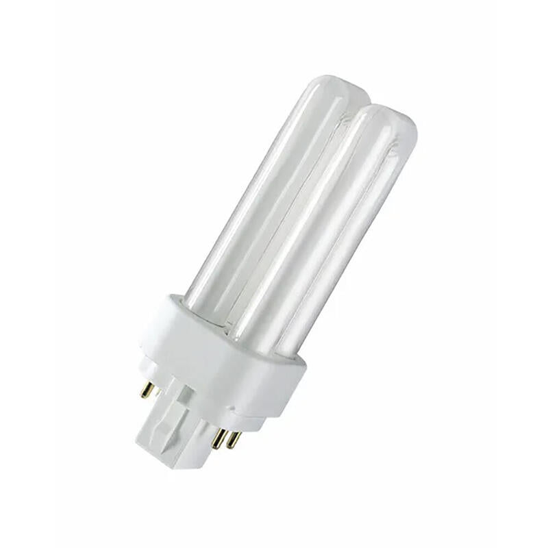 Pack De 2 Unidades - Bombilla Bajo Consumo 26 W G24q-3 Fs1 6500 K 1710 Lm Luz Fria 164,50 X 35 Mm. Clase Energética A
