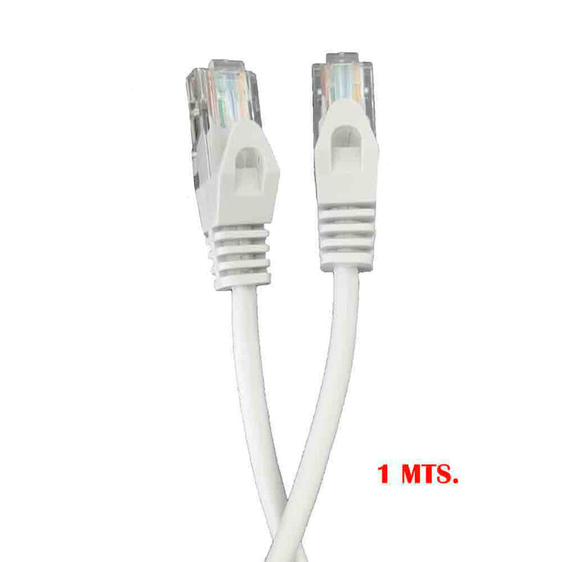 Pack De 2 Unidades - Cable Utp Cat.5e Latiguillo Rj45 "Outex" 1 M