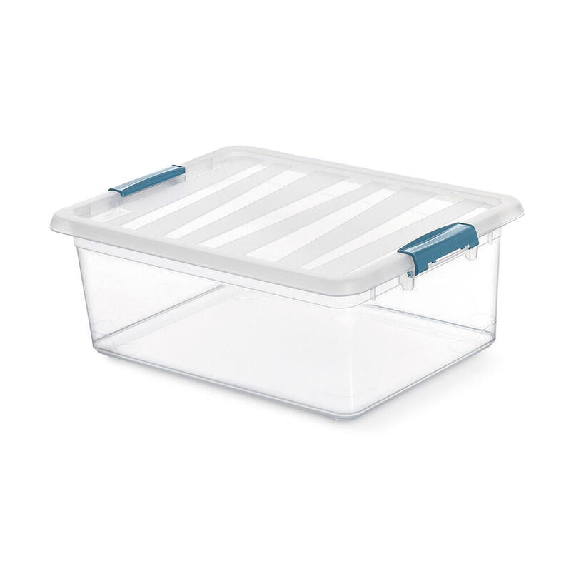 Pack De 2 Unidades - Caja Katla Transparente 12 L 39 X 29 X 15,5 Cm