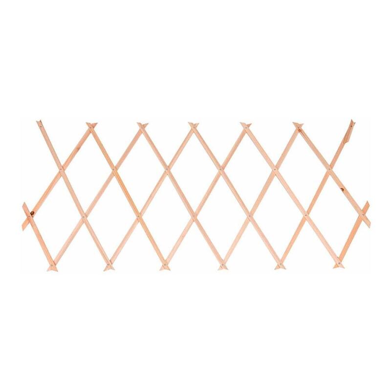Pack De 2 Unidades - Celosía De Madera Extensible, 90 X 180 Cm