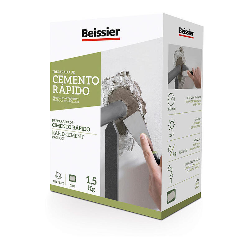 Pack De 2 Unidades - Cemento Rápido 1,5 Kg