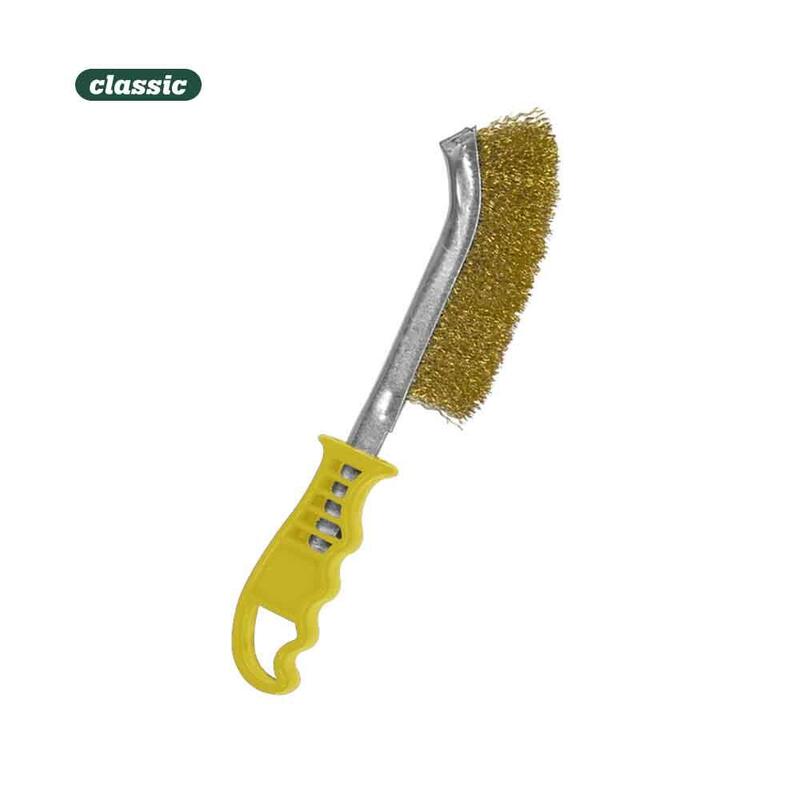 Pack De 2 Unidades Cepillo Cabo Plastico De Bronce F116b