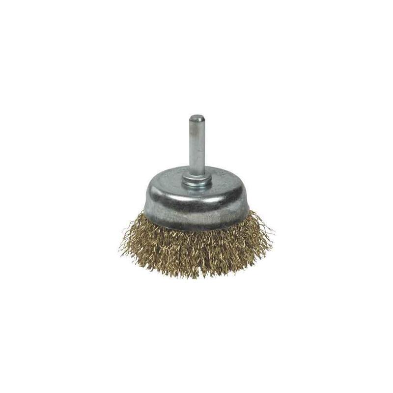Pack De 2 Unidades - Cepillo Hobby Copa Con Espiga Ø50 Mm