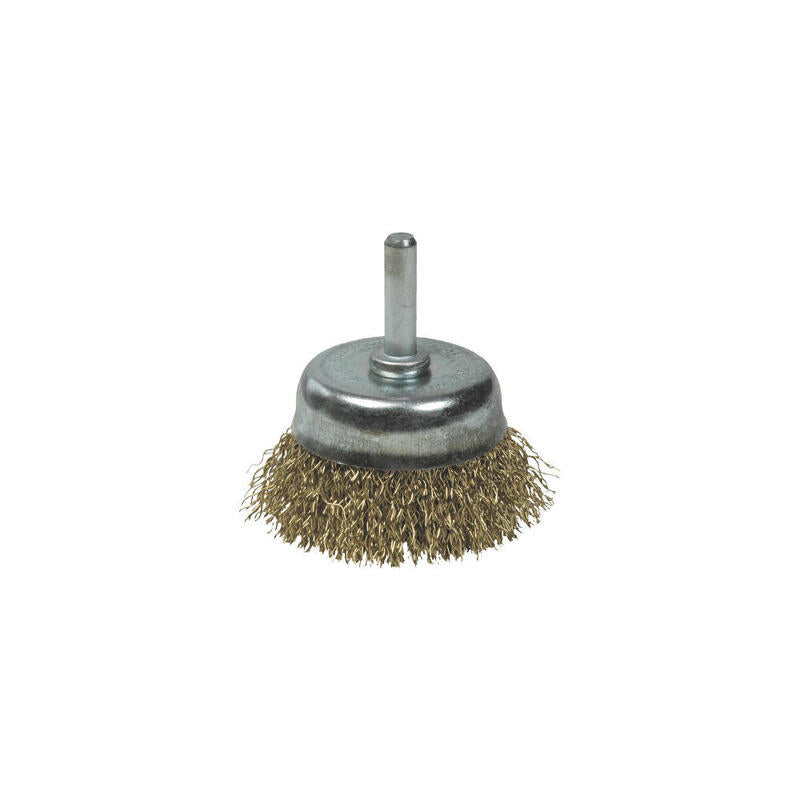 Pack De 2 Unidades - Cepillo Hobby Copa Con Espiga Ø75 Mm