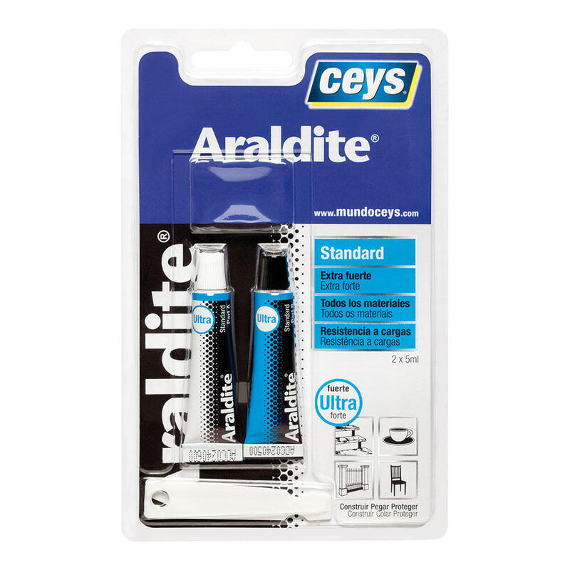 Pack De 2 Unidades - Ceys Araldite Standard Blister Pequeño 5 + 5 Ml