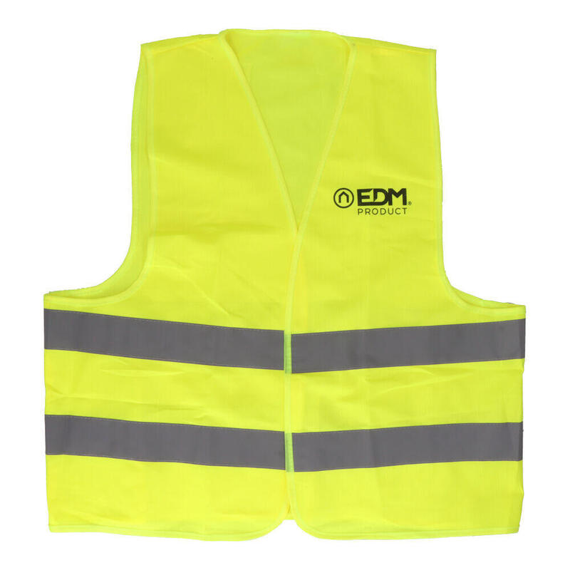 Pack De 2 Unidades - Chaleco Reflectante Amarillo Talla Adulto