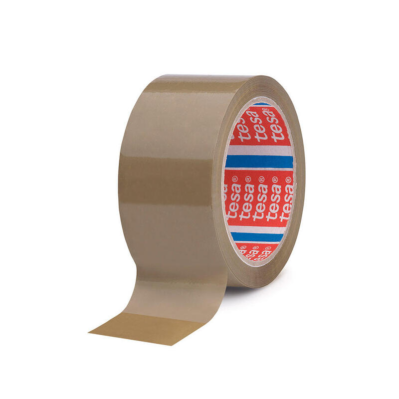 Pack De 2 Unidades - Cinta De Embalar Marrón 28 Micras 50 Mm X 132 M