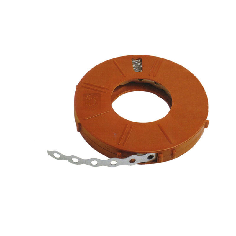 Pack De 2 Unidades - Cinta Perforada De Plancha Acero Galvanizada Bobina 10m