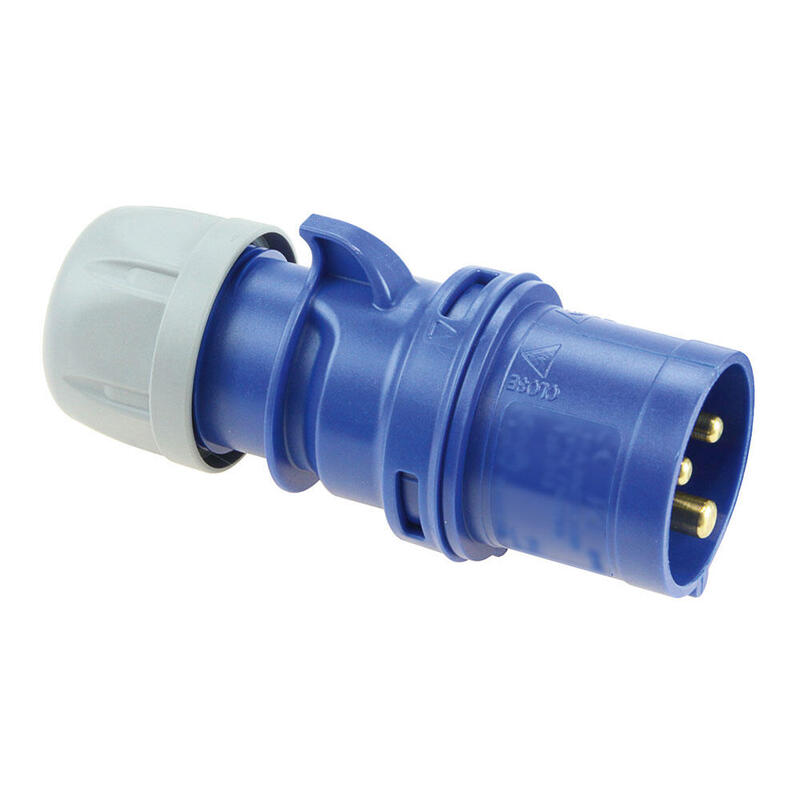 Pack De 2 Unidades - Clavija Cetac 2p+T Azul 16a 230v~ Ip44
