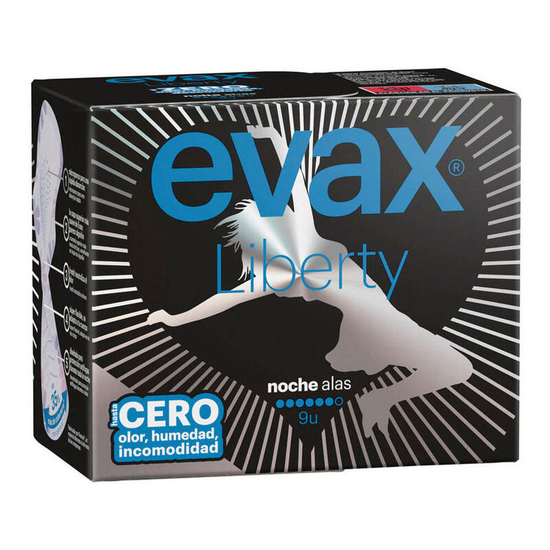 Pack De 2 Unidades - Compresas Liberty Noche Alas 9 Uds