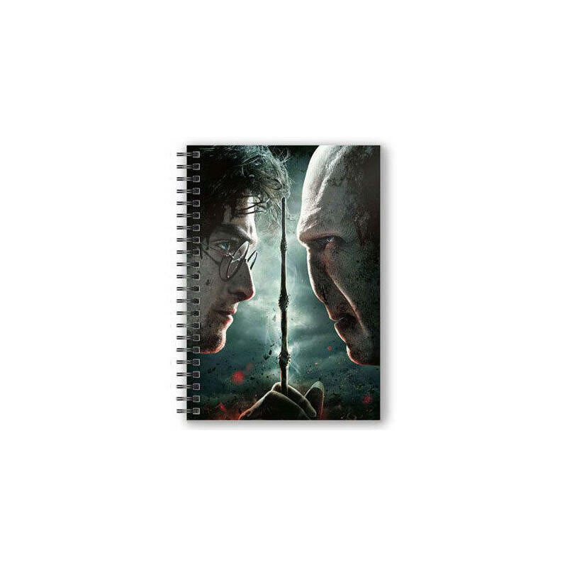 Pack De 2 Unidades - Cuaderno A5 3d Harry Vs Voldemort Harry Potter