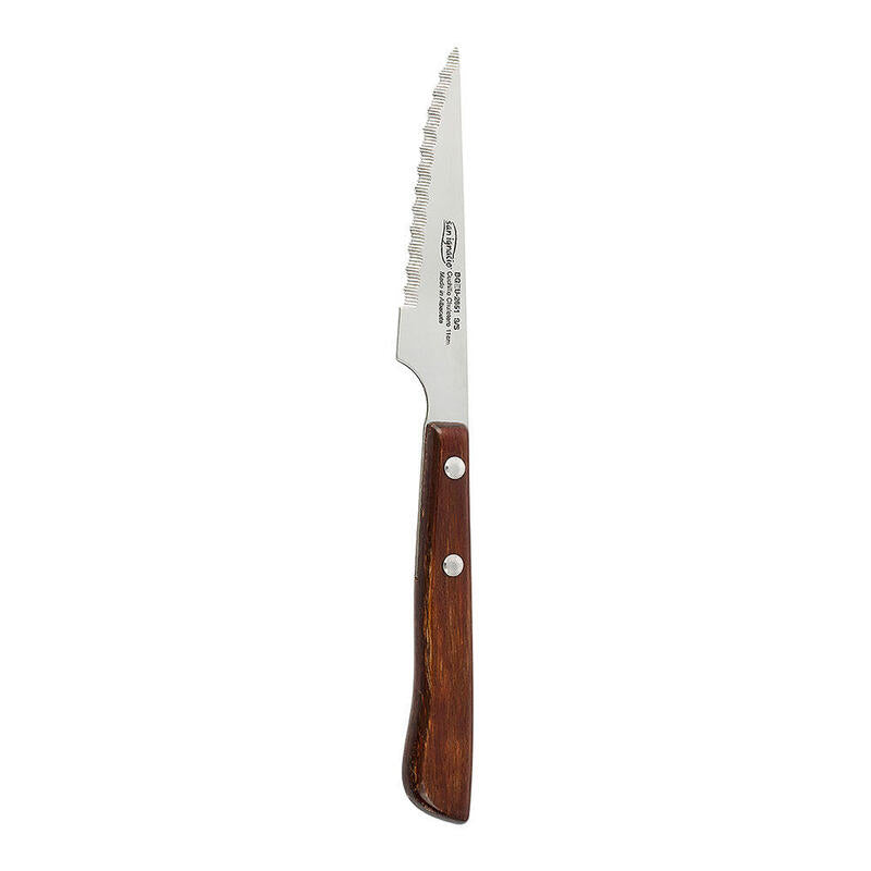 Pack De 2 Unidades - Cuchillo Chuletero Pakka De Acero Inoxidable 11 Cm