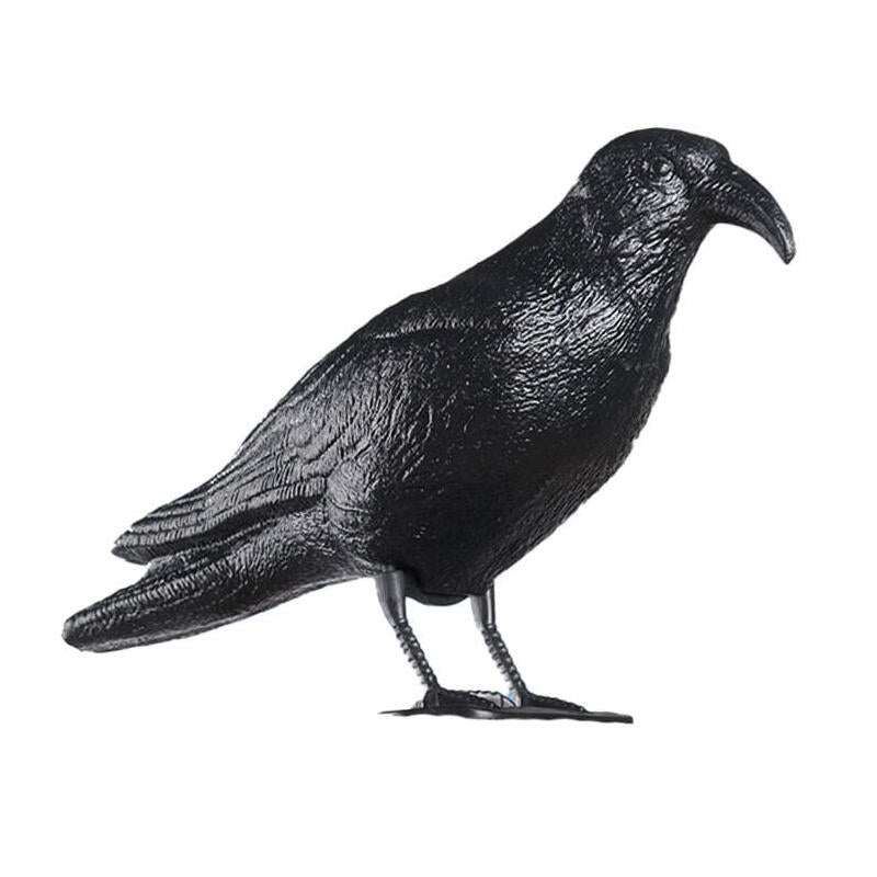 Pack De 2 Unidades - Cuervo Ahuyenta Pájaros 36 X 13 X 18 Cm