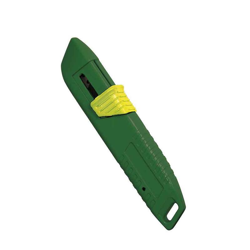 Pack De 2 Unidades - Cúter Metalico Automatico Hoja Trapezoidal