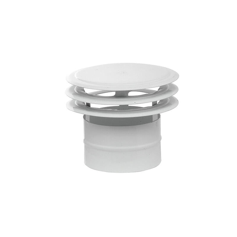 Pack De 2 Unidades - Deflector De Ventilacion Esmaltado Ø120mm 3 Discos