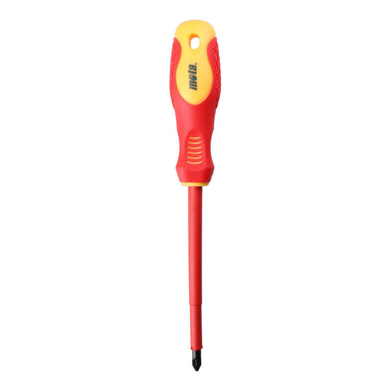 Pack De 2 Unidades - Destornillador Aislado Pozidrive 2x125mm Diz2 Mota