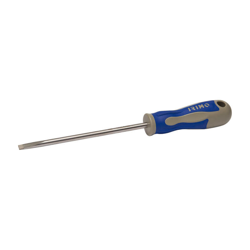 Pack De 2 Unidades - Destornillador Boca Recta Mango Bimaterial 0,8x4x125mm 408-4-125 Irimo