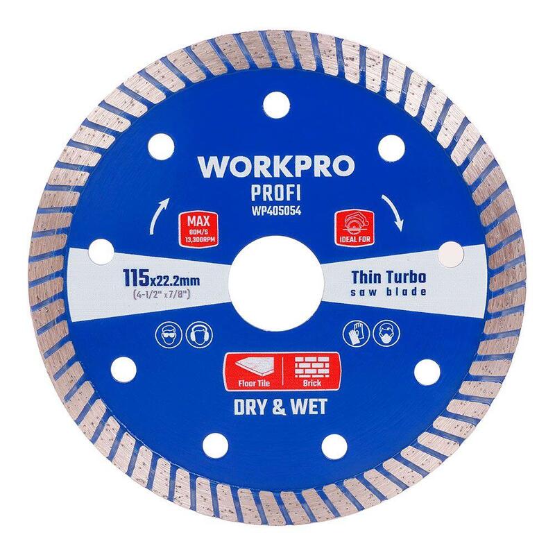 Pack De 2 Unidades - Disco Diamantado Continuo Thin Turbo Profi Ø115 X 10 X 22,2 Mm