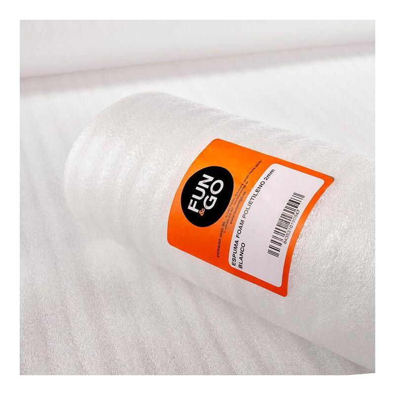 Pack De 2 Unidades - Espuma Foam 1 Mm Blanco 1,20 X 10 M