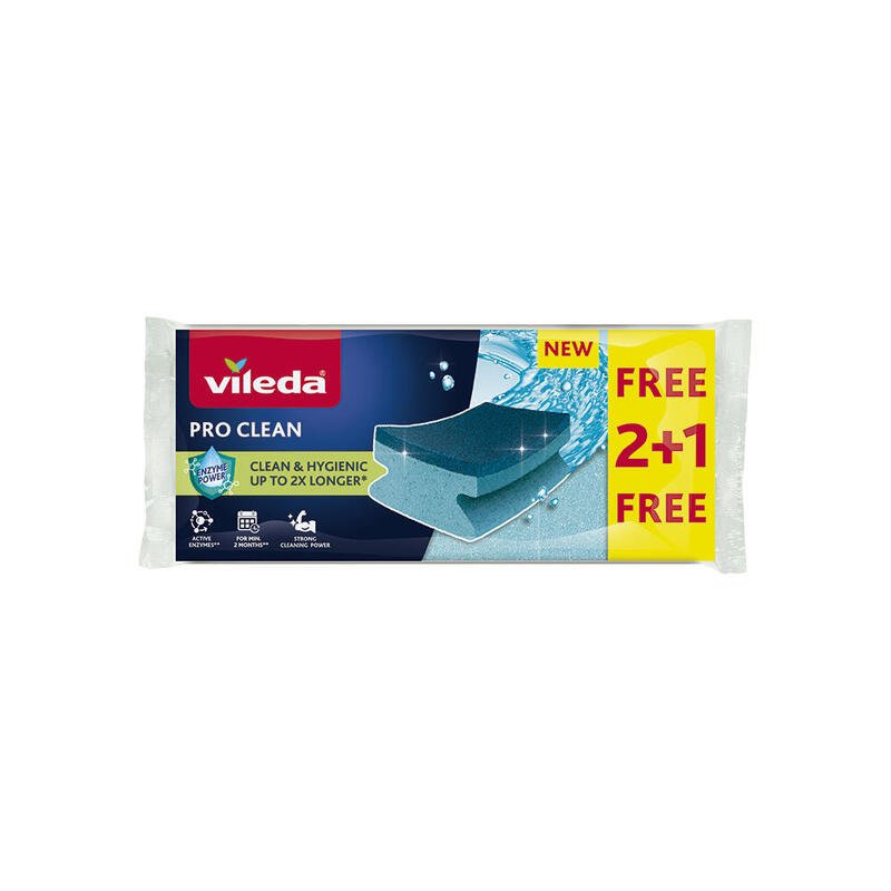 Pack De 2 Unidades - Estropajo Su Pro Clean 2+1