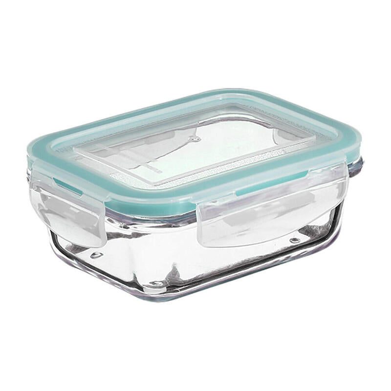 Pack De 2 Unidades - Fiambrera De Cristal 1730 Ml 23 X 16,5 X 8,5 Cm