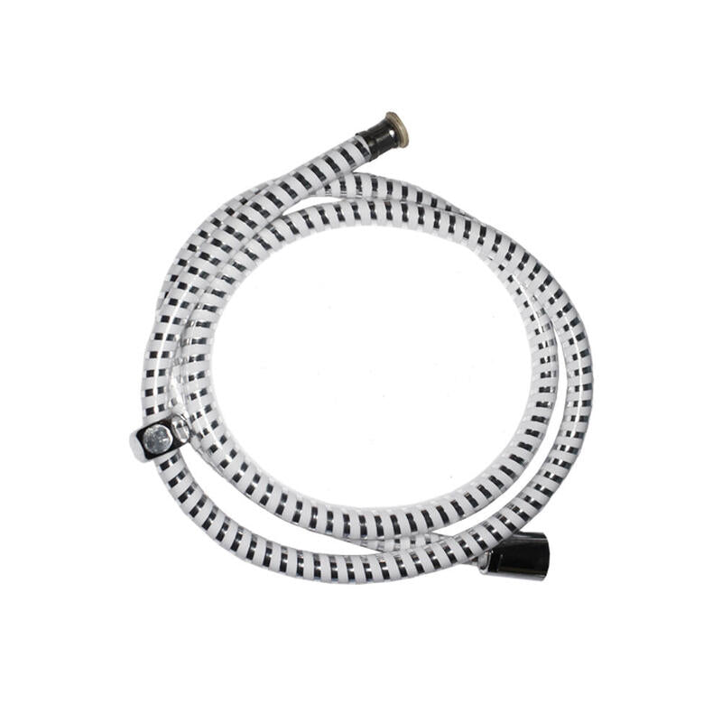 Pack De 2 Unidades - Flexo De Ducha Blanco/Cromo 2 M