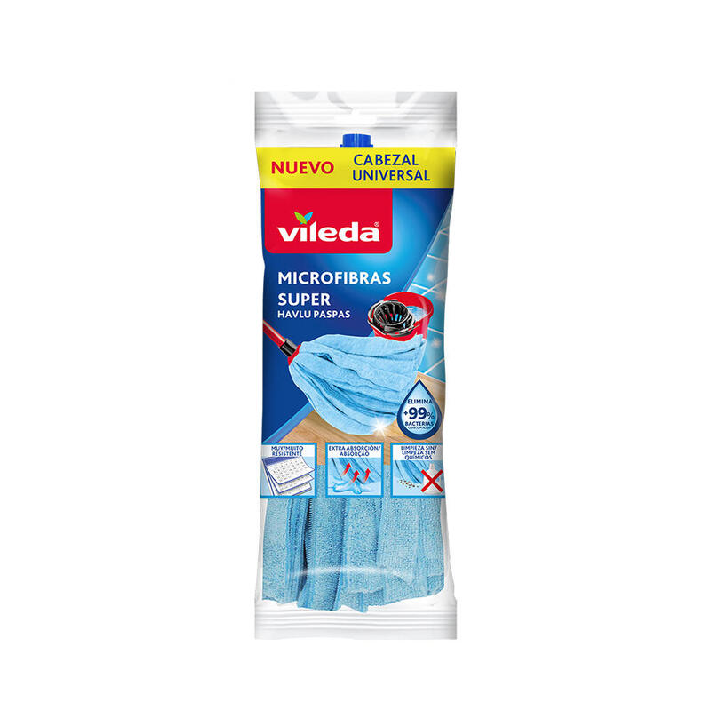 Pack De 2 Unidades - Fregona Microfibra Tiras Super