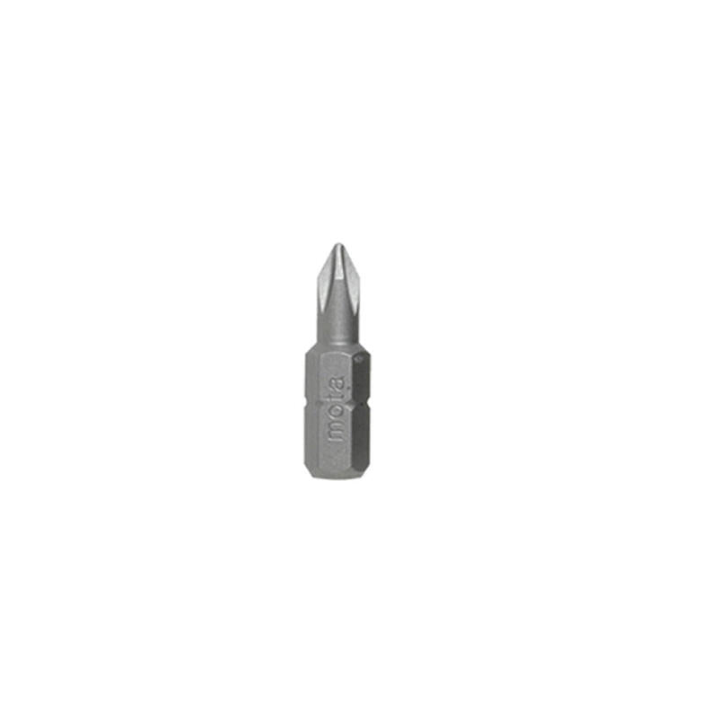 Pack De 2 Unidades - Juego 10 Puntas Ph 1x25mm 1/4" Acero Bph125 Mota