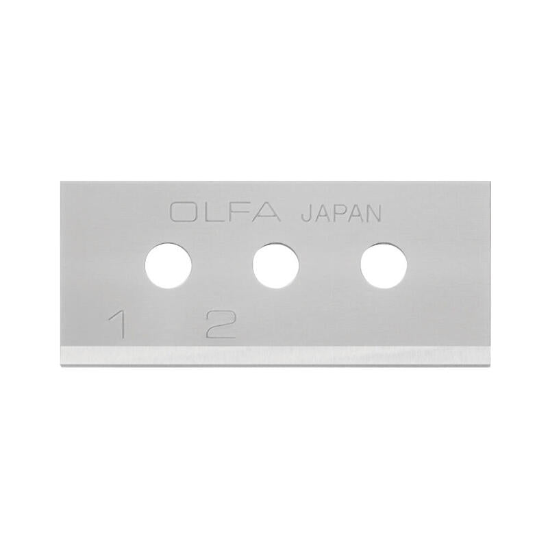 Pack De 2 Unidades - Juego De 10 Cuchillas Skb-10/10b Rectangular Plateadas 40 X 17,8 X 0,4 Mm