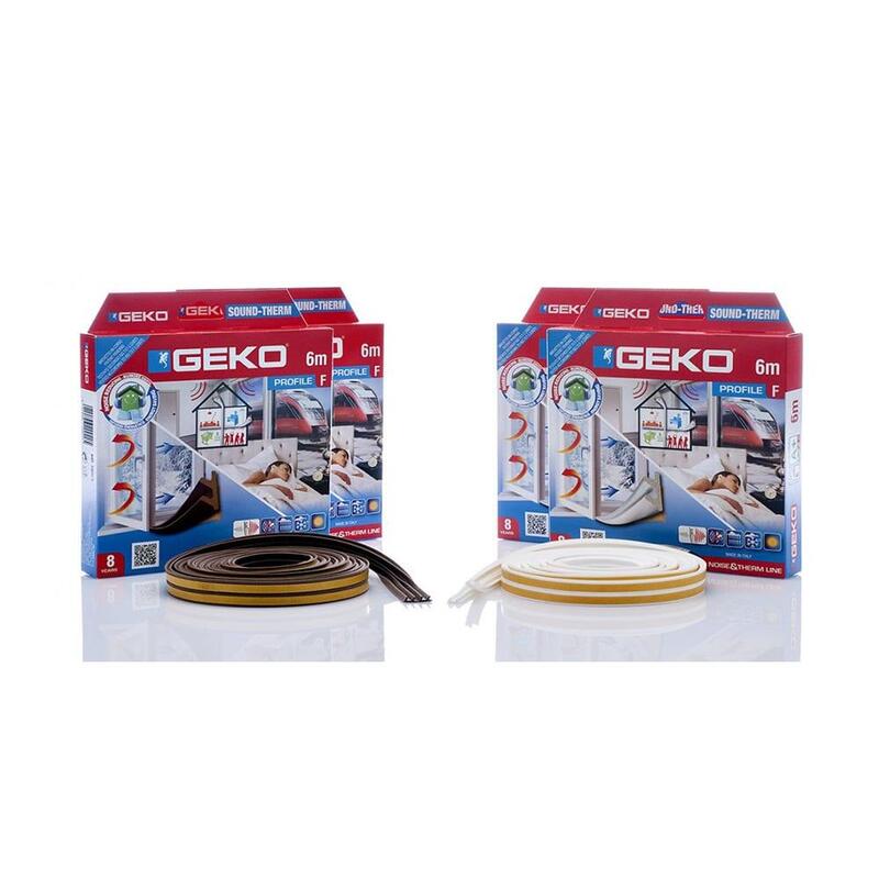 Pack De 2 Unidades - Junta Adhesiva Aislante Y Thermo-Acustica 6m Marron