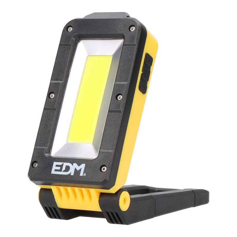 Pack De 2 Unidades - Linterna De Trabajo Led Recargable Con Base Basculante