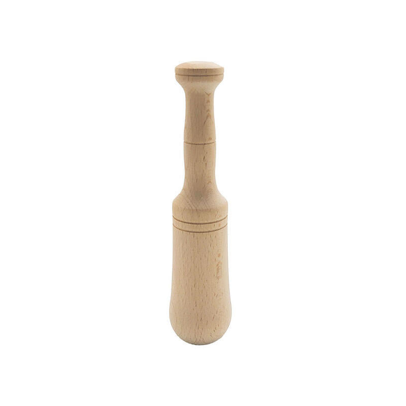 Pack De 2 Unidades - Maza De Mortero De Madera Ø40 X 190 Mm