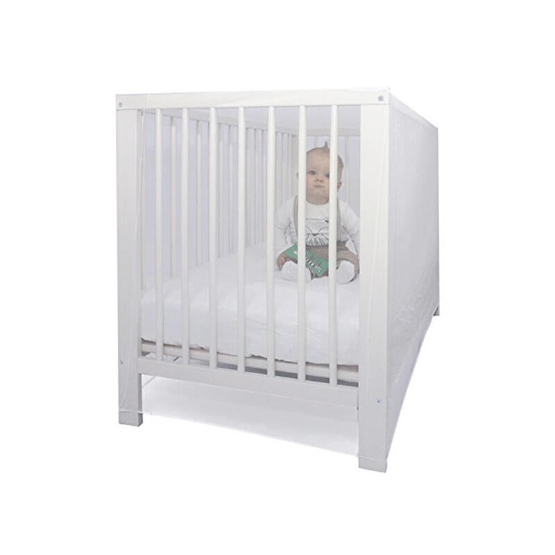Pack De 2 Unidades - Mosquitera Para Cunas De Bebé, Blanca, 145 X 74 X 82,5 Cm