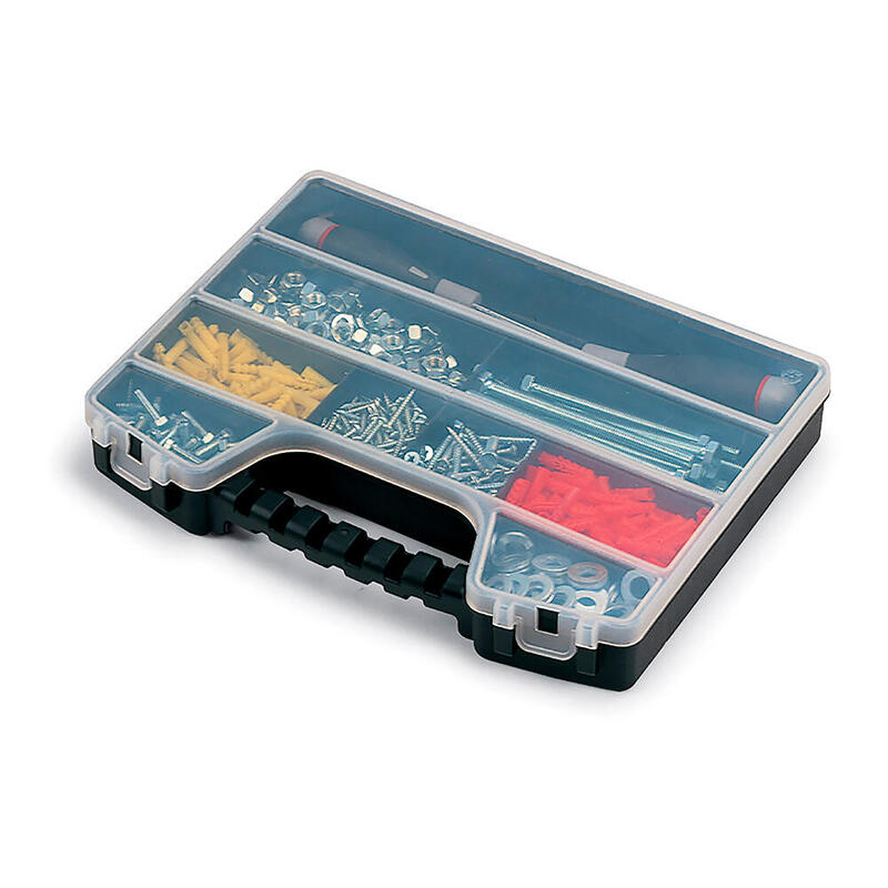 Pack De 2 Unidades - Organizador De Compartimentos Con Tapa 9 Divisiones Fijas 2,5 X 25 X 5 Cm