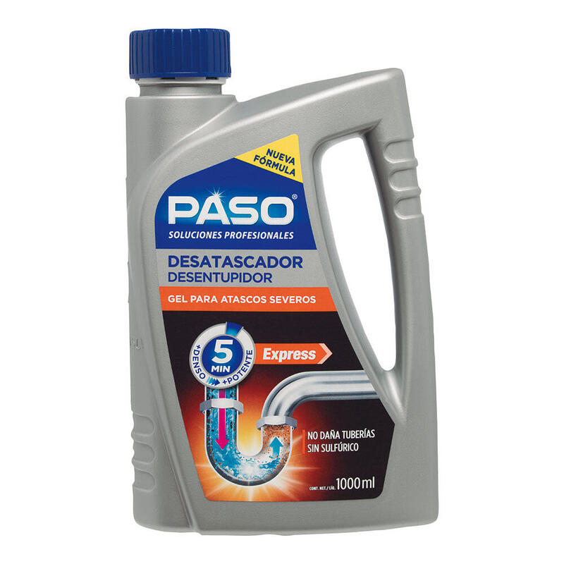 Pack De 2 Unidades - Paso Desatascador Gel Express 1l 705011