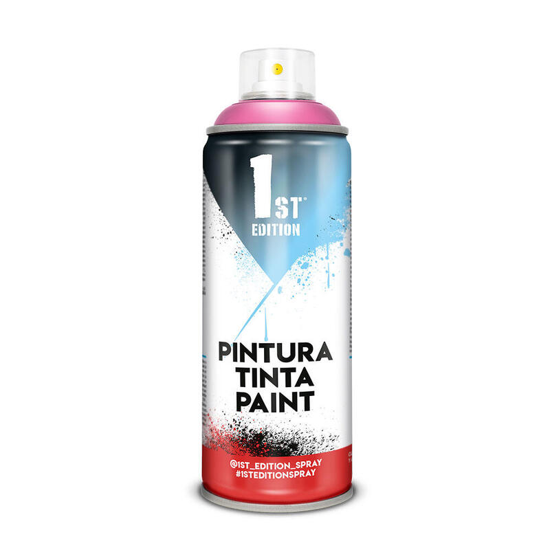 Pack De 2 Unidades - Pintura En Spray 1st Edition 520cc / 300ml Mate Rosa Chicle Ref 647