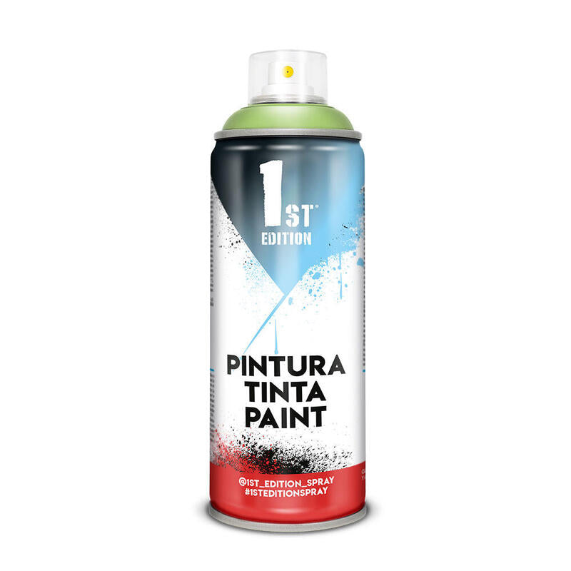 Pack De 2 Unidades - Pintura En Spray 1st Edition 520cc / 300ml Mate Verde Pistacho Ref 650