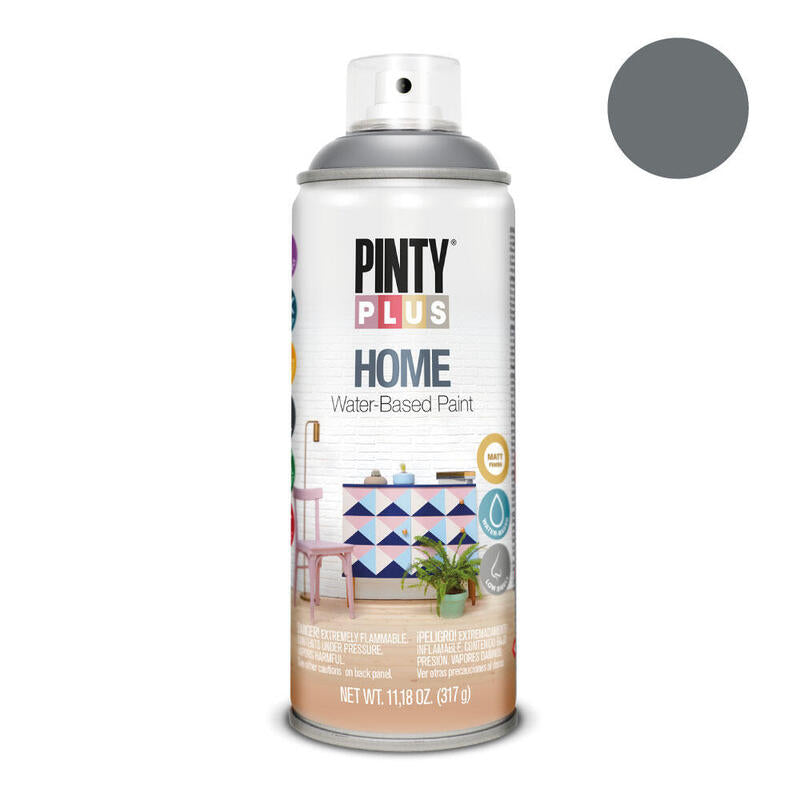 Pack De 2 Unidades - Pintura En Spray Pintyplus Home 520cc Thundercloud Grey Hm418