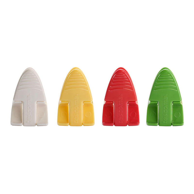 Pack De 2 Unidades - Pinza Cierrabolsas Presto 5,5 Cm Colores Surtidos 4 Uds