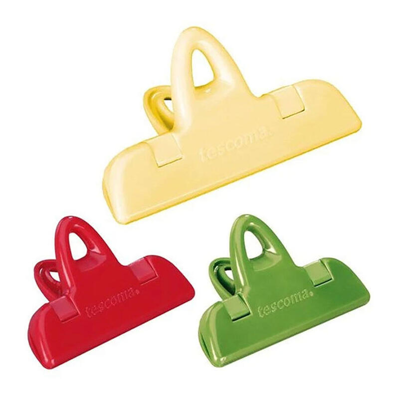 Pack De 2 Unidades - Pinza Cierrabolsas Presto 7-11 Cm, 2+1 Piezas