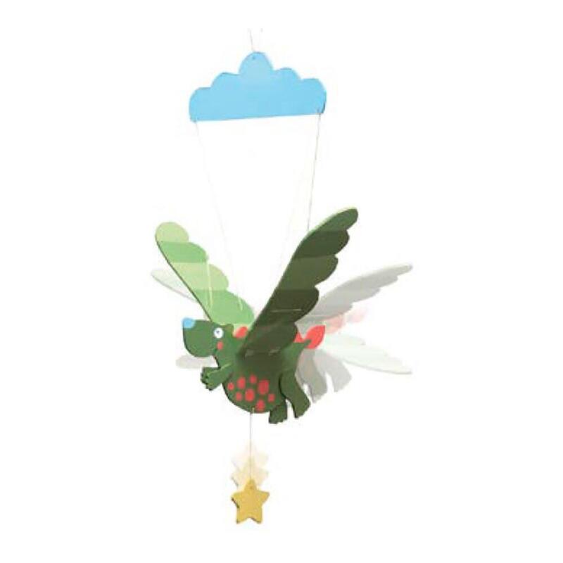 Pack De 2 Unidades - Plantilla De Marquetería Dragón Volador, 2 Láminas A4