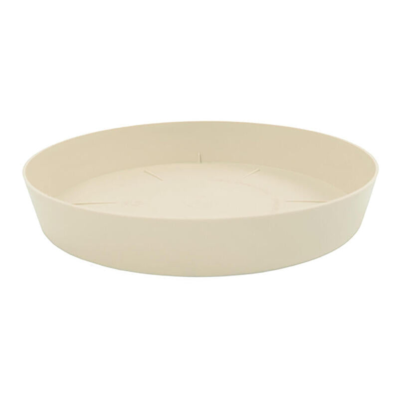 Pack De 2 Unidades - Plato De Inyeccion Para Maceta Color Ecru Ø17cm