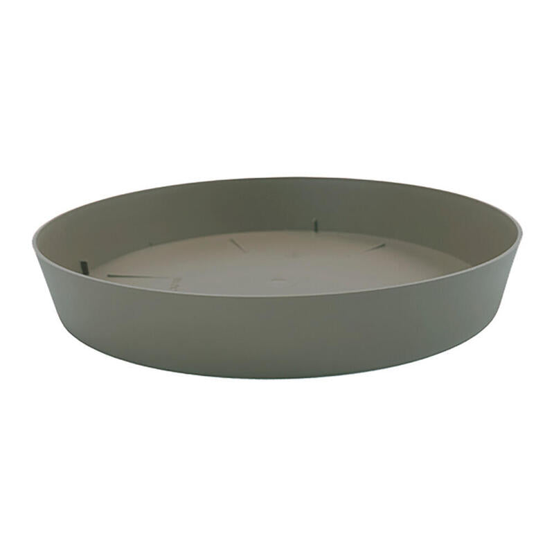 Pack De 2 Unidades - Plato De Inyeccion Para Maceta Color Taupe Ø14cm
