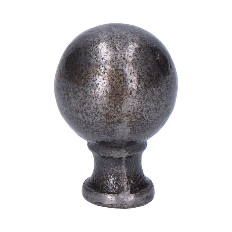 Pack De 2 Unidades - Pomo Bola 25mm Hierro Antiguo