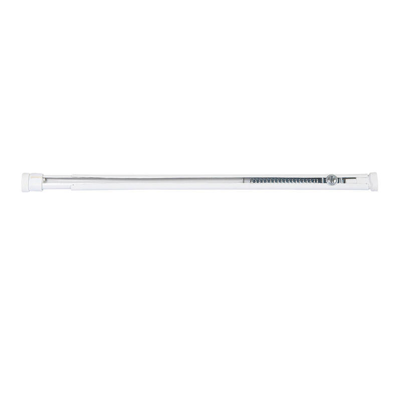 Pack De 2 Unidades - Portavisillo Extensible A Presión Modelo Oval Force Blanco, 56 - 90 Cm