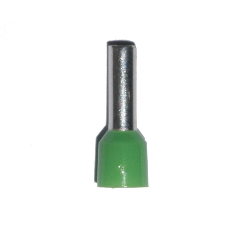 Pack De 2 Unidades - Puntera Aislada 06,00 Mm², Verde, 100 Uds