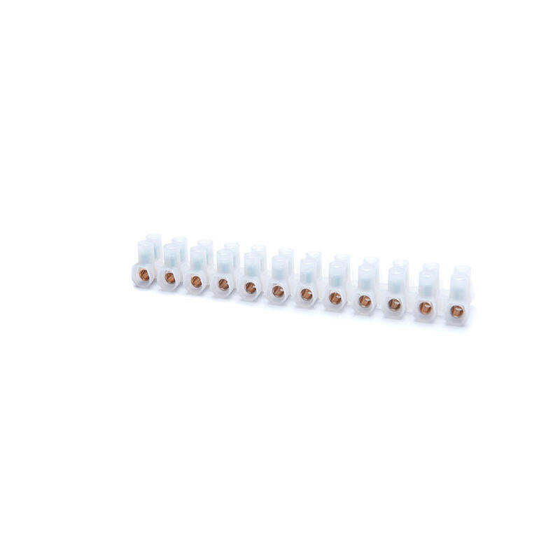 Pack De 2 Unidades - Regleta De Conexión 12 Polos 35 Mm² Natural