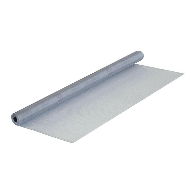 Pack De 2 Unidades - Rollo De Mosquitera, Fibra De Vidrio, Gris, 80 X 250 Cm