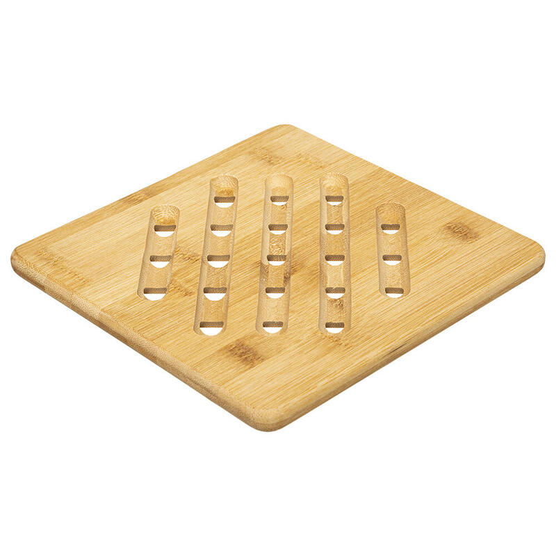 Pack De 2 Unidades - Salvamantel De Bambú 20 X 20 Cm