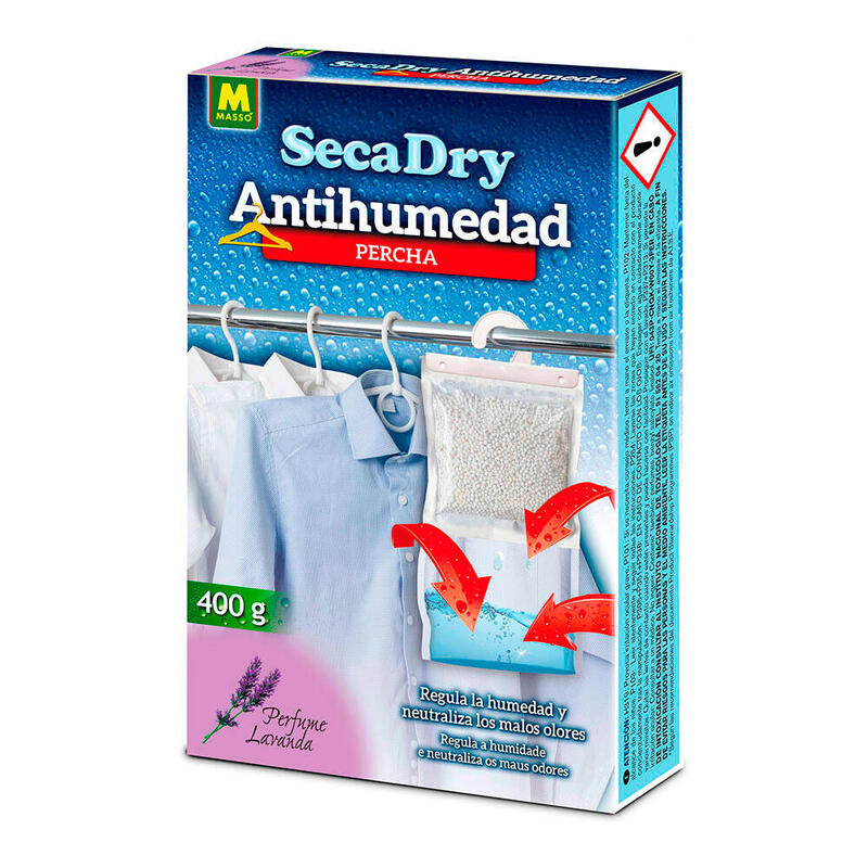 Pack De 2 Unidades - Secadry Percha Antihumedad 400 G
